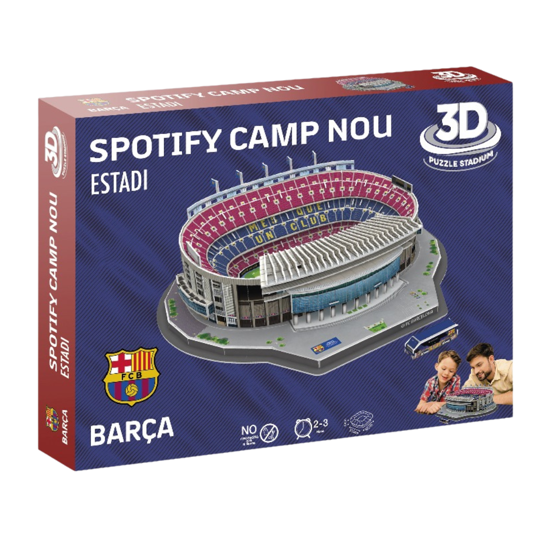 spotify camp nou Banbo Toys Spotify Camp Nou (FCB) Stadium 3D Puzzle – Banbo Toys USA