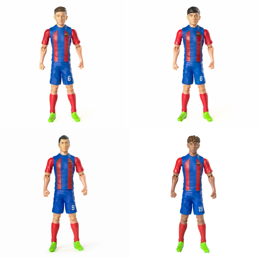 Banbo Toys SOCKERS FC Barcelona Team Collection - 4 Players