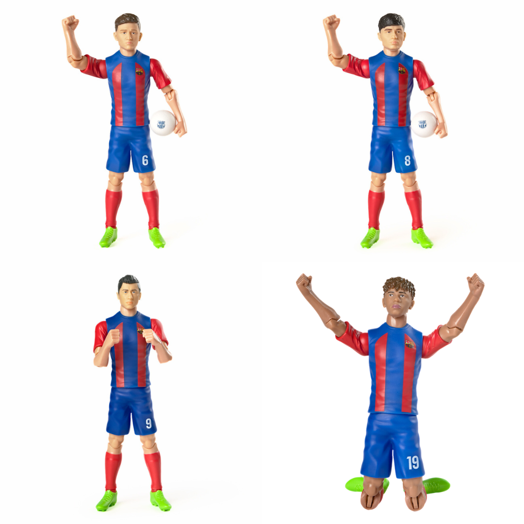 Banbo Toys SOCKERS FC Barcelona Team Collection - 4 Players