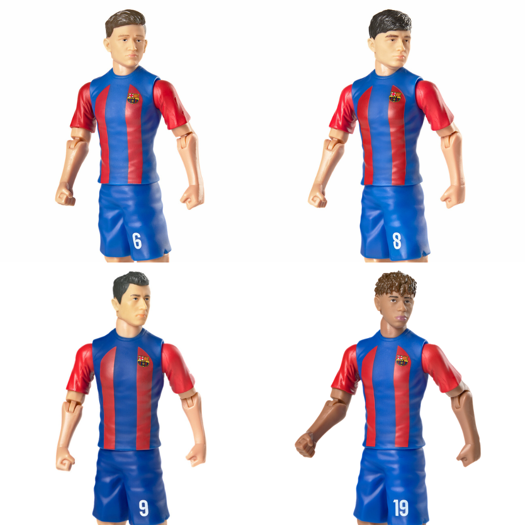 Banbo Toys SOCKERS FC Barcelona Team Collection - 4 Players