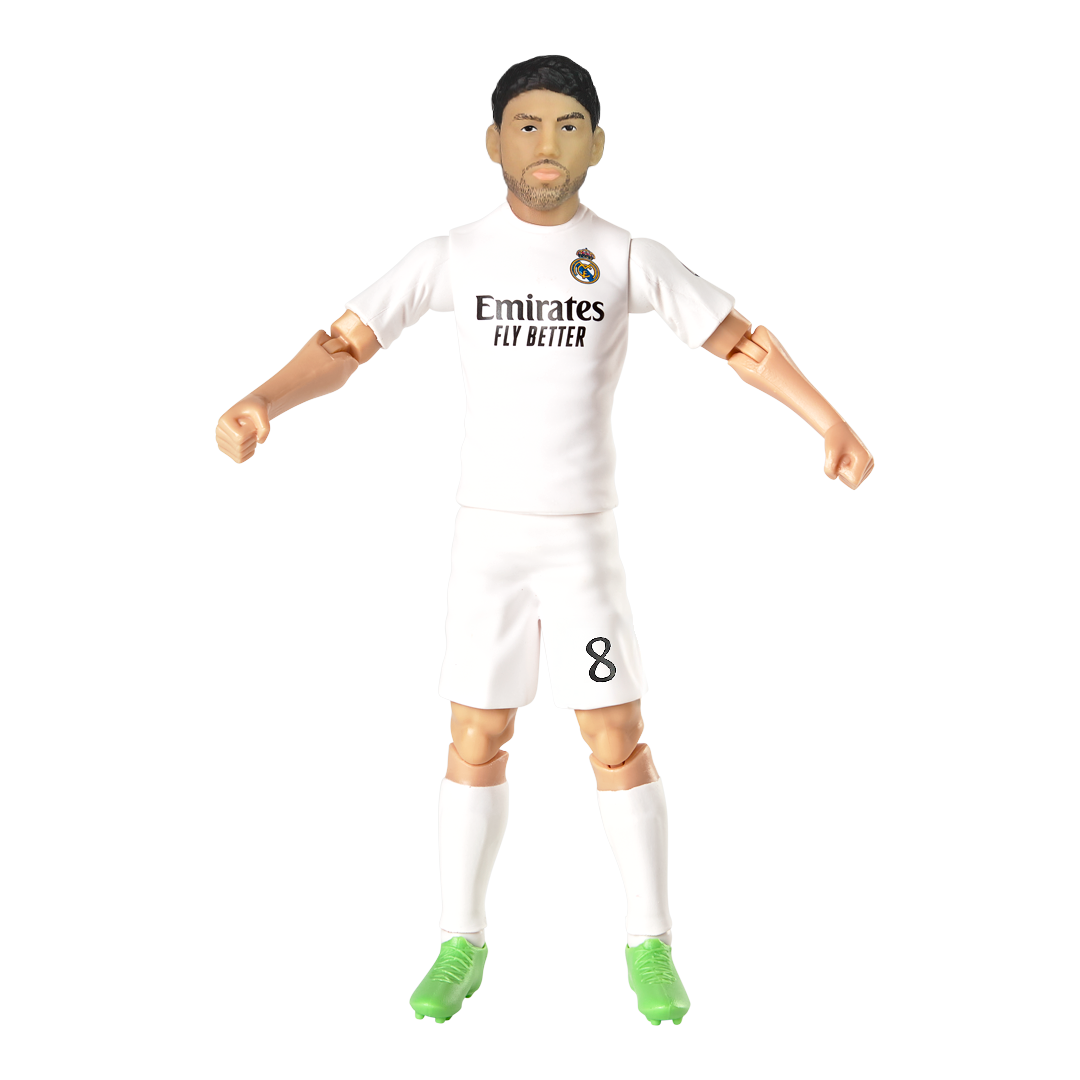 Banbo Toys SOCKERS Real Madrid Federico Valverde 8" Collectible Soccer Action Figure