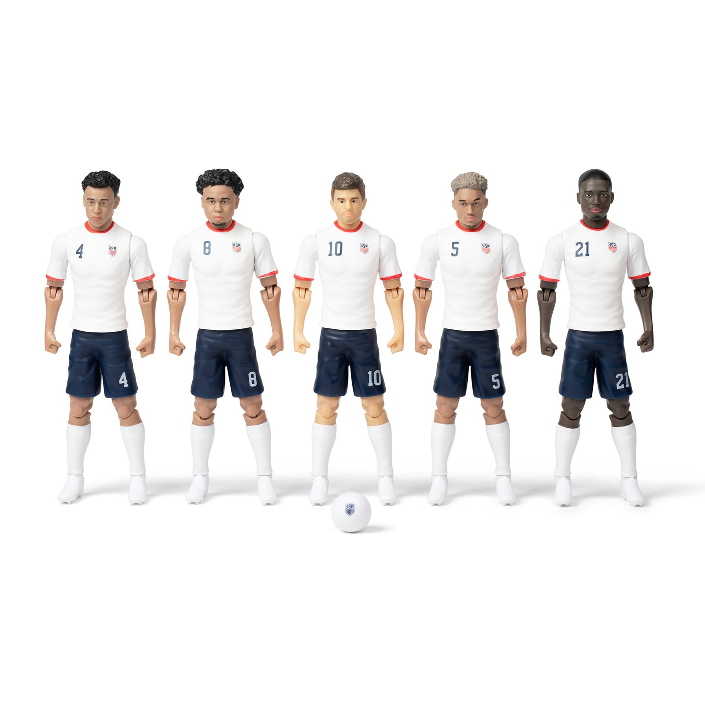 Banbo Toys SOCKERS USMNT Christian Pulisic 8" Collectible Soccer Action Figure