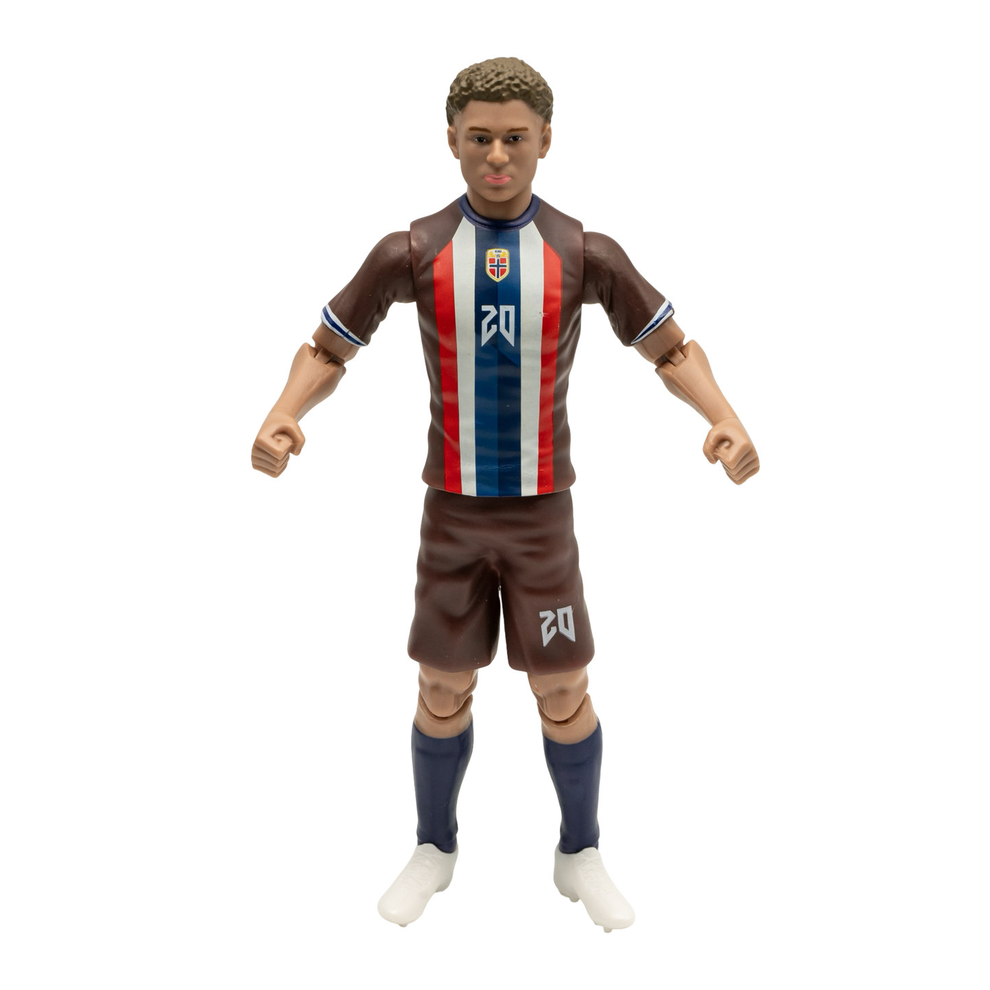 Banbo Toys SOCKERS Norway National Antonio Nusa 8" Collectible Soccer Action Figure