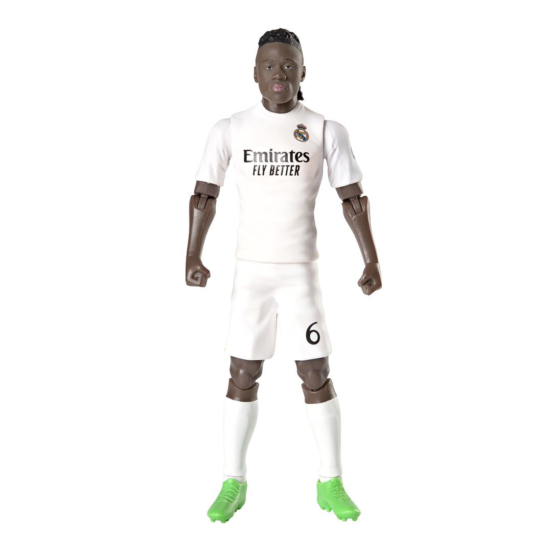 Banbo Toys SOCKERS Real Madrid CF Eduardo Camavinga 8" Collectible Soccer Action Figure