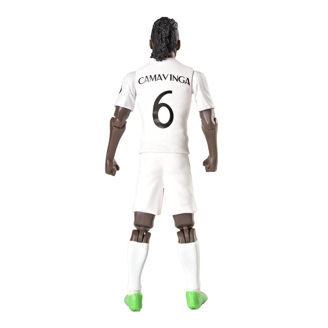 Banbo Toys SOCKERS Real Madrid CF Eduardo Camavinga 8" Collectible Soccer Action Figure