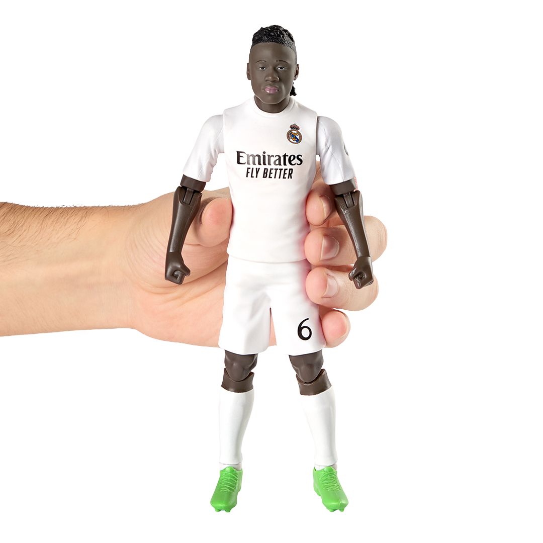 Banbo Toys SOCKERS Real Madrid CF Eduardo Camavinga 8" Collectible Soccer Action Figure