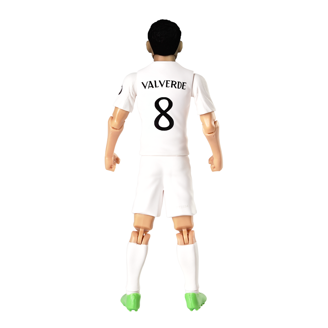 Banbo Toys SOCKERS Real Madrid Federico Valverde 8" Collectible Soccer Action Figure
