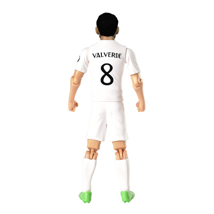 Banbo Toys SOCKERS Real Madrid Federico Valverde 8" Collectible Soccer Action Figure