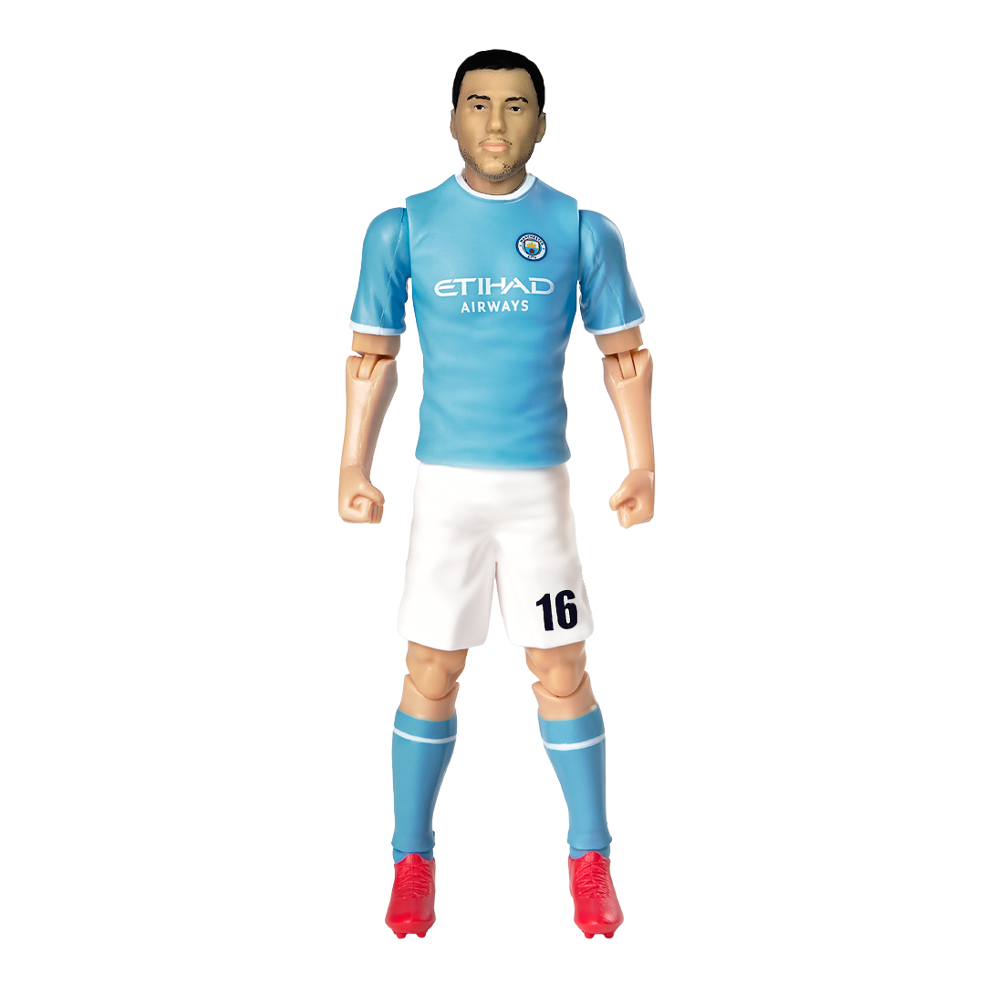 Banbo Toys SOCKERS Manchester City Rodrigo "Rodri" Hernández Cascante 8" Collectible Soccer Action Figure