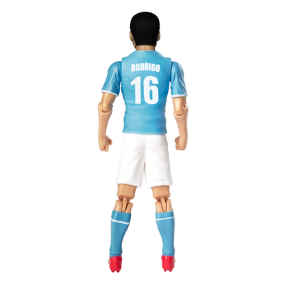 Banbo Toys SOCKERS Manchester City Rodrigo "Rodri" Hernández Cascante 8" Collectible Soccer Action Figure