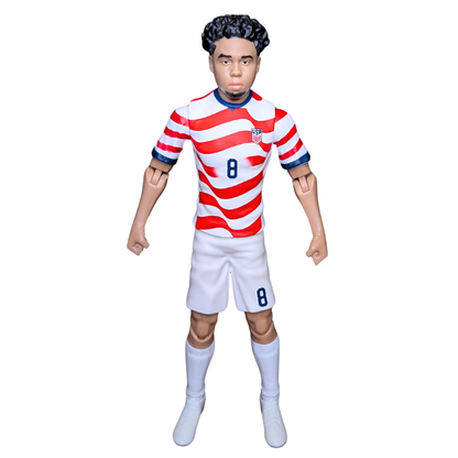 Banbo Toys SOCKERS 2026 USMNT Weston McKennie (Home Jersey) 8" Collectible Soccer Action Figure