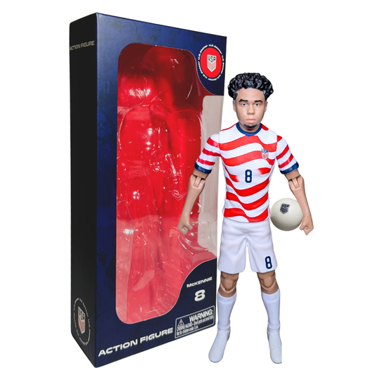 Banbo Toys SOCKERS 2026 USMNT Weston McKennie (Home Jersey) 8" Collectible Soccer Action Figure