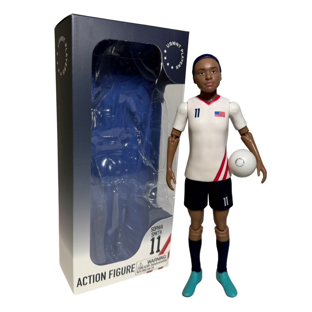 Banbo Toys SOCKERS USWNT Sophia Smith 8" Collectible Soccer Action Figure