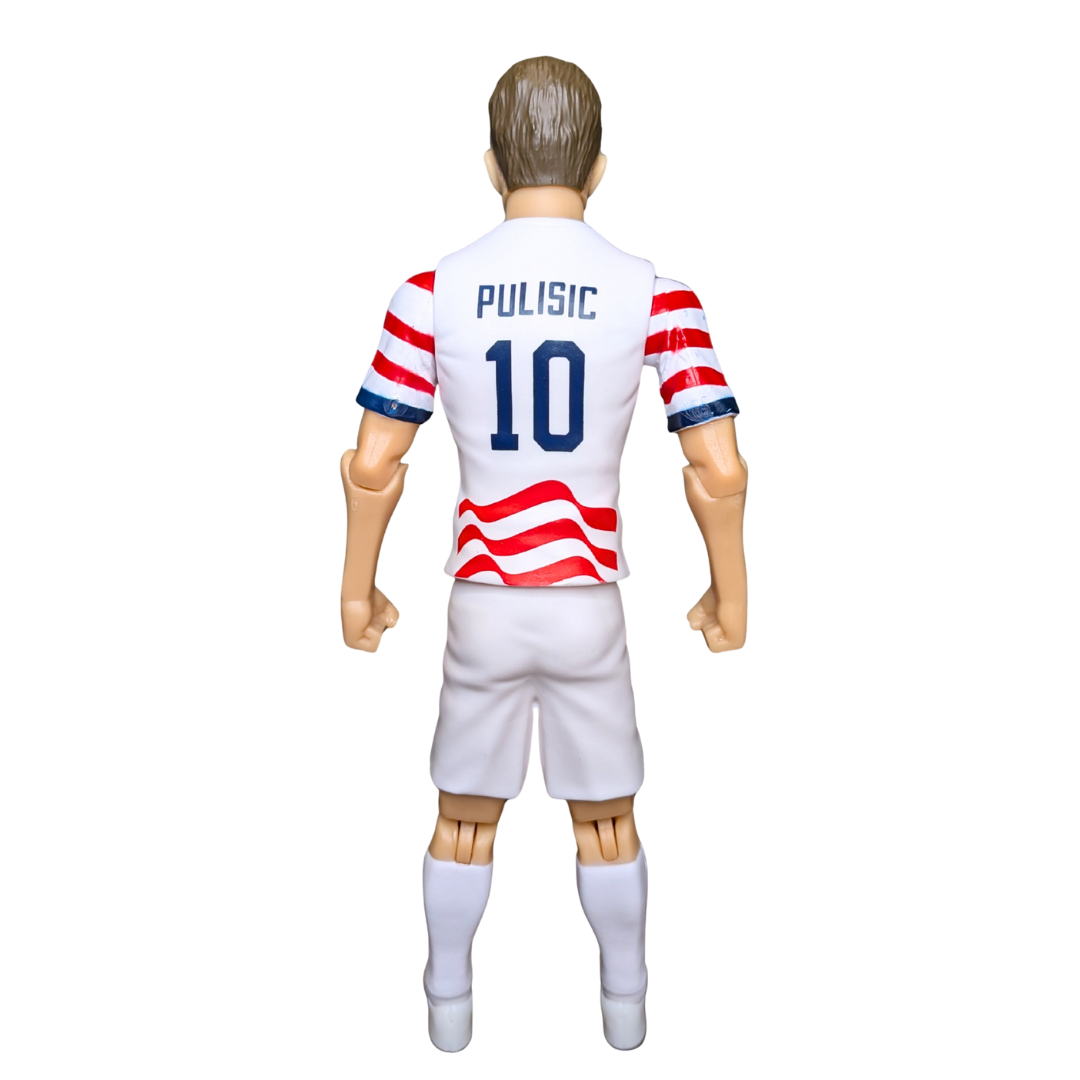 Banbo Toys SOCKERS 2026 USMNT Christian Pulisic Home Jersey 8" Collectible Soccer Action Figure