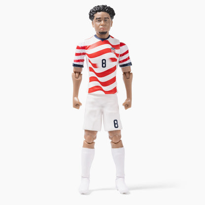 Banbo Toys SOCKERS 2026 USMNT Weston McKennie Home Jersey 8" Collectible Soccer Action Figure