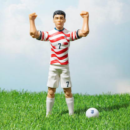 Banbo Toys SOCKERS 2026 USMNT Gio Reyna 8" Collectible Soccer Action Figure