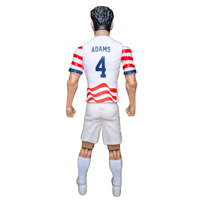 Banbo Toys SOCKERS 2026 USMNT Tyler Adams Home Jersey 8" Collectible Soccer Action Figure