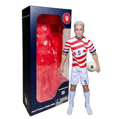 Banbo Toys SOCKERS 2026 USMNT Antonee Robinson (Home Jersey) 8" Collectible Soccer Action Figure