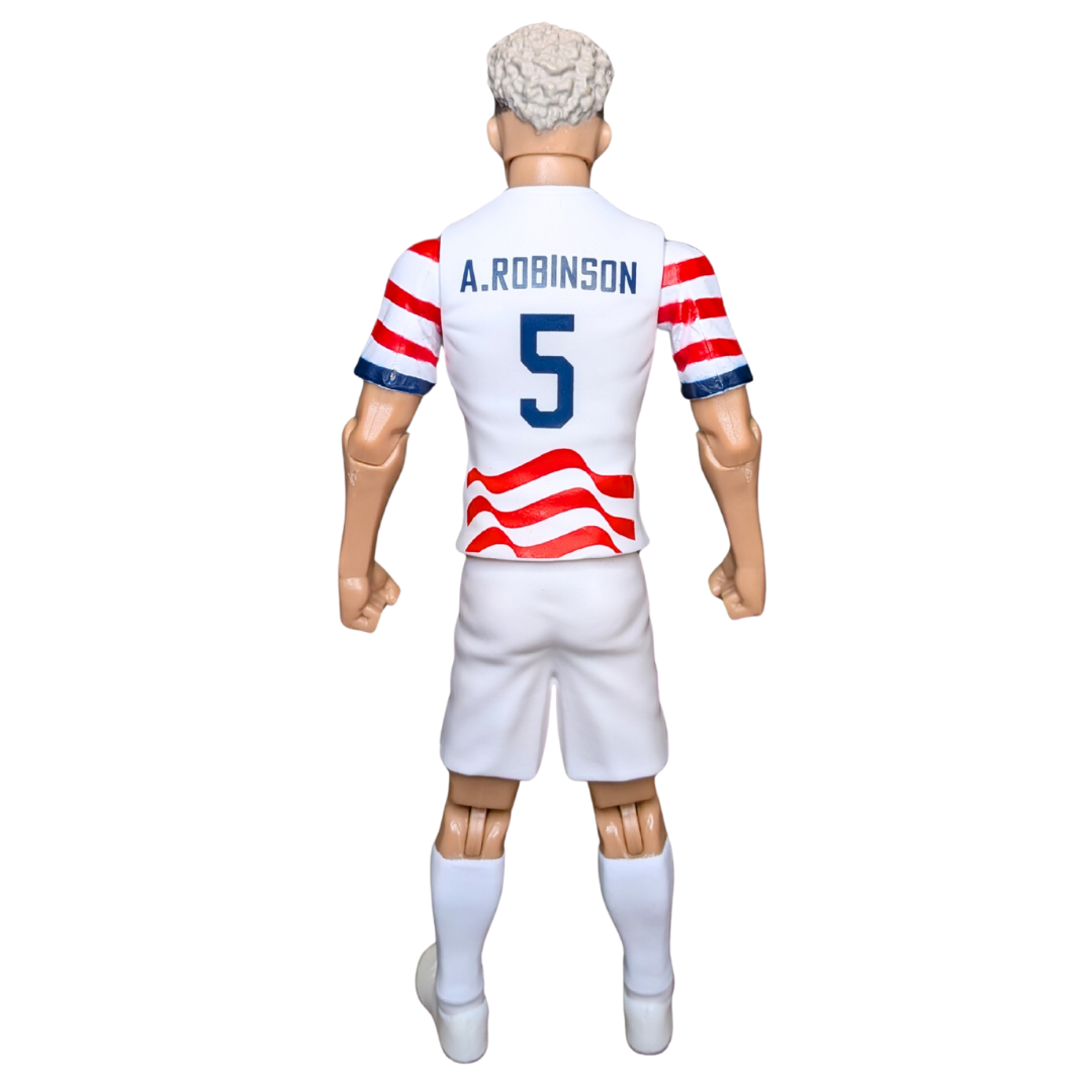 Banbo Toys SOCKERS 2026 USMNT Antonee Robinson Home Jersey 8" Collectible Soccer Action Figure