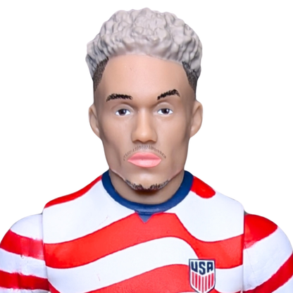 Banbo Toys SOCKERS 2026 USMNT Antonee Robinson Home Jersey 8" Collectible Soccer Action Figure