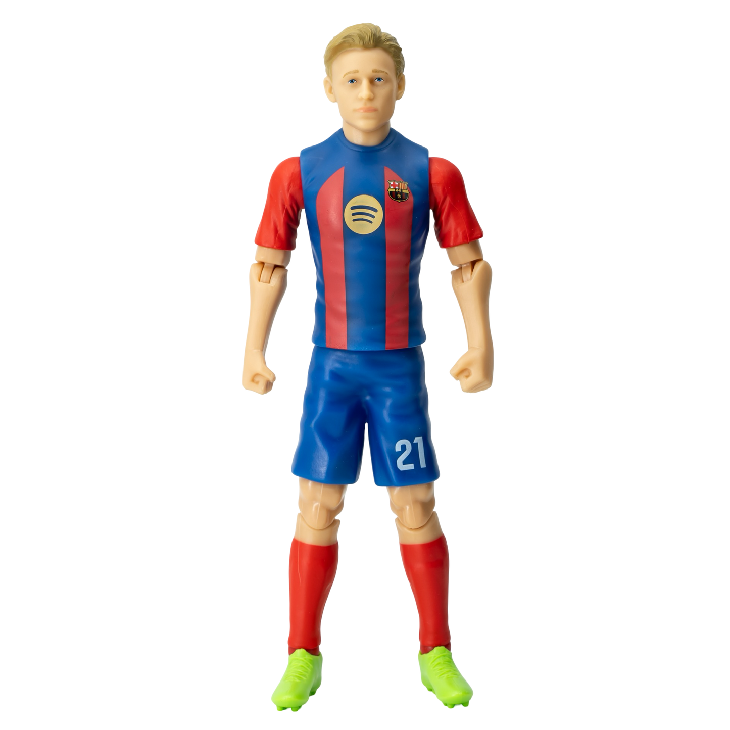 Banbo Toys SOCKERS FC Barcelona Frenkie de Jong 8" Collectible Soccer Action Figure