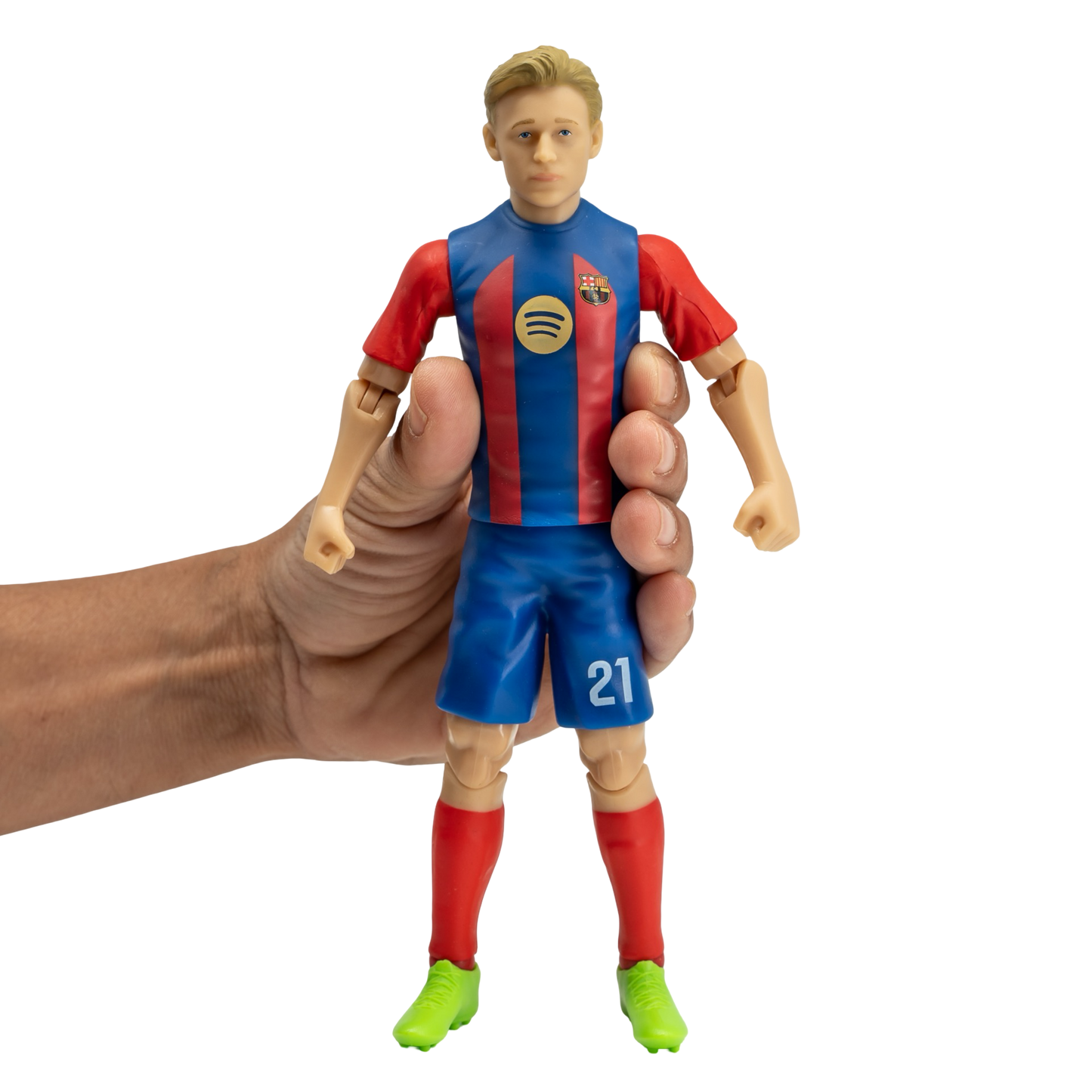 Banbo Toys SOCKERS FC Barcelona Frenkie de Jong 8" Collectible Soccer Action Figure