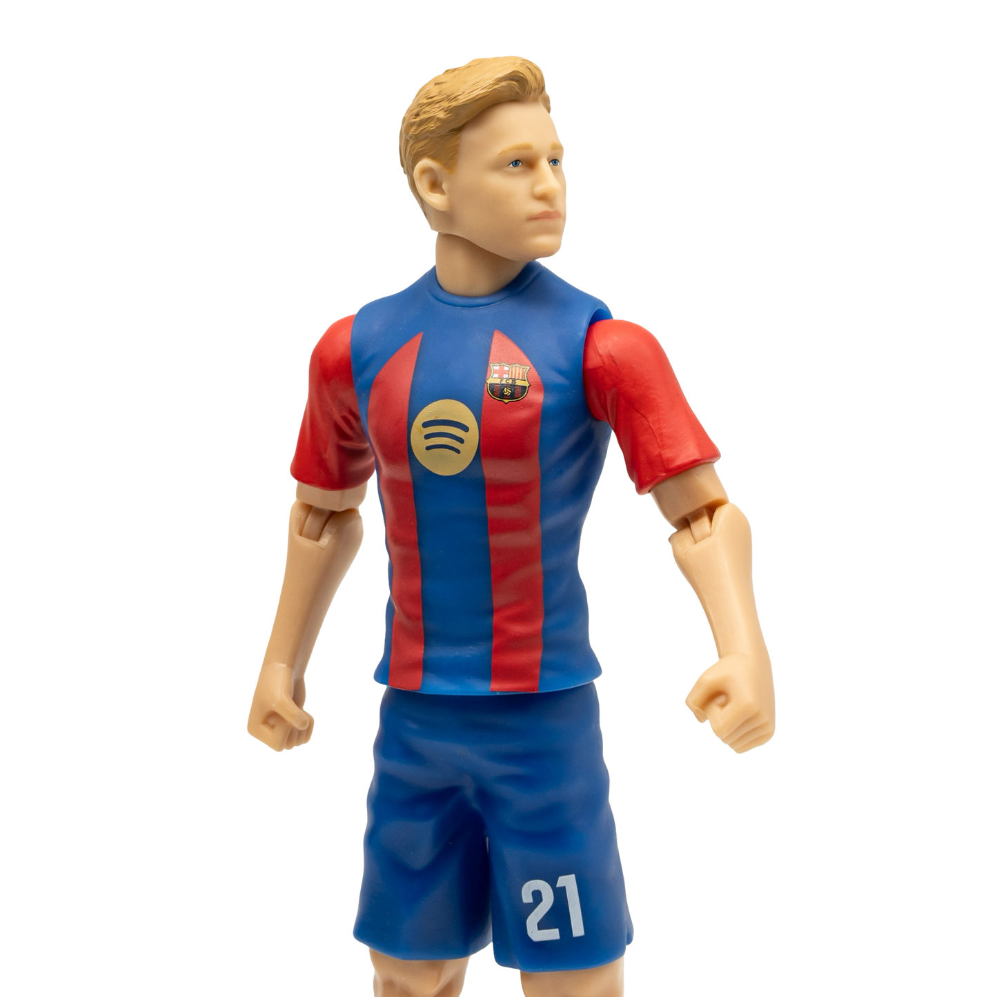 Banbo Toys SOCKERS FC Barcelona Frenkie de Jong 8" Collectible Soccer Action Figure