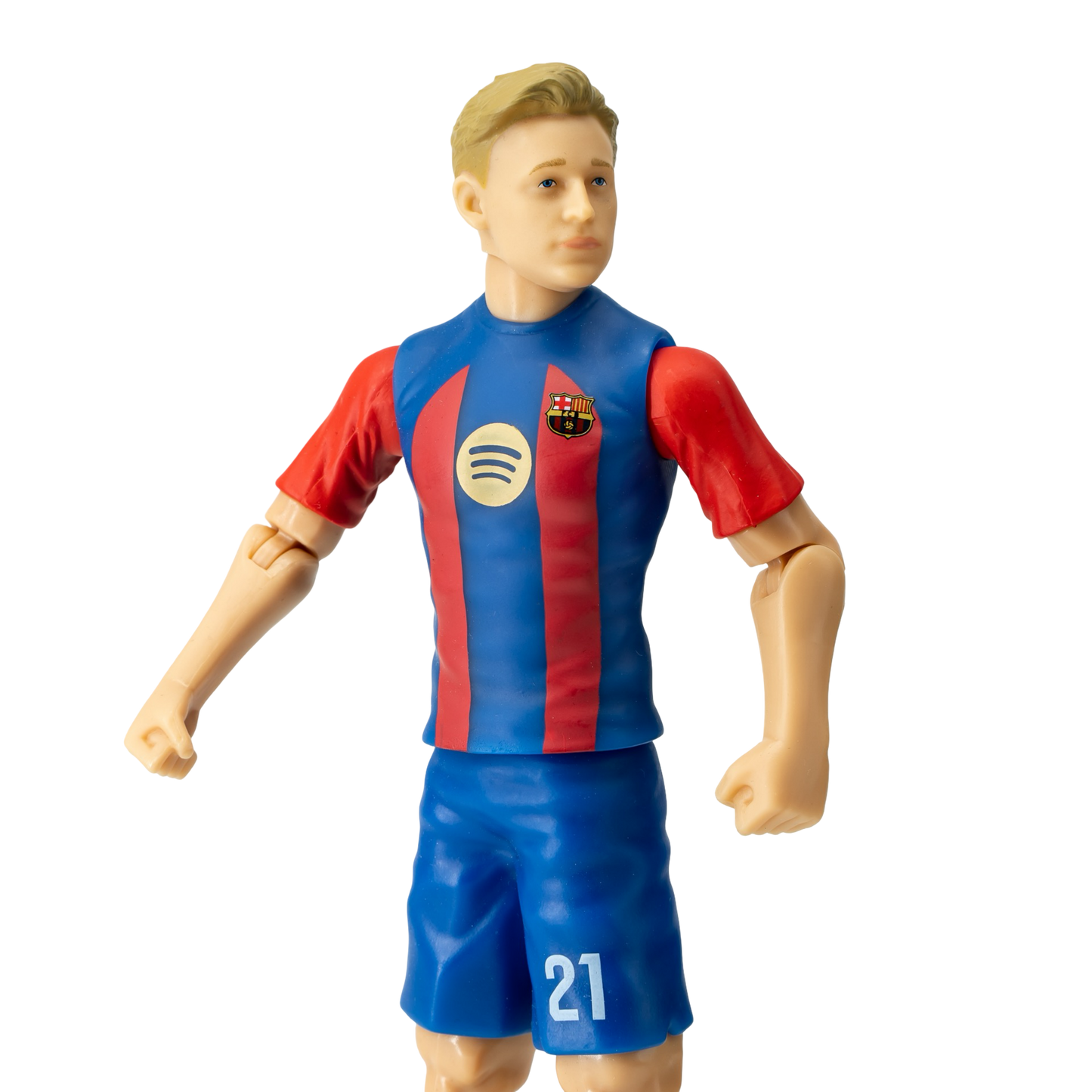 Banbo Toys SOCKERS FC Barcelona Frenkie de Jong 8" Collectible Soccer Action Figure