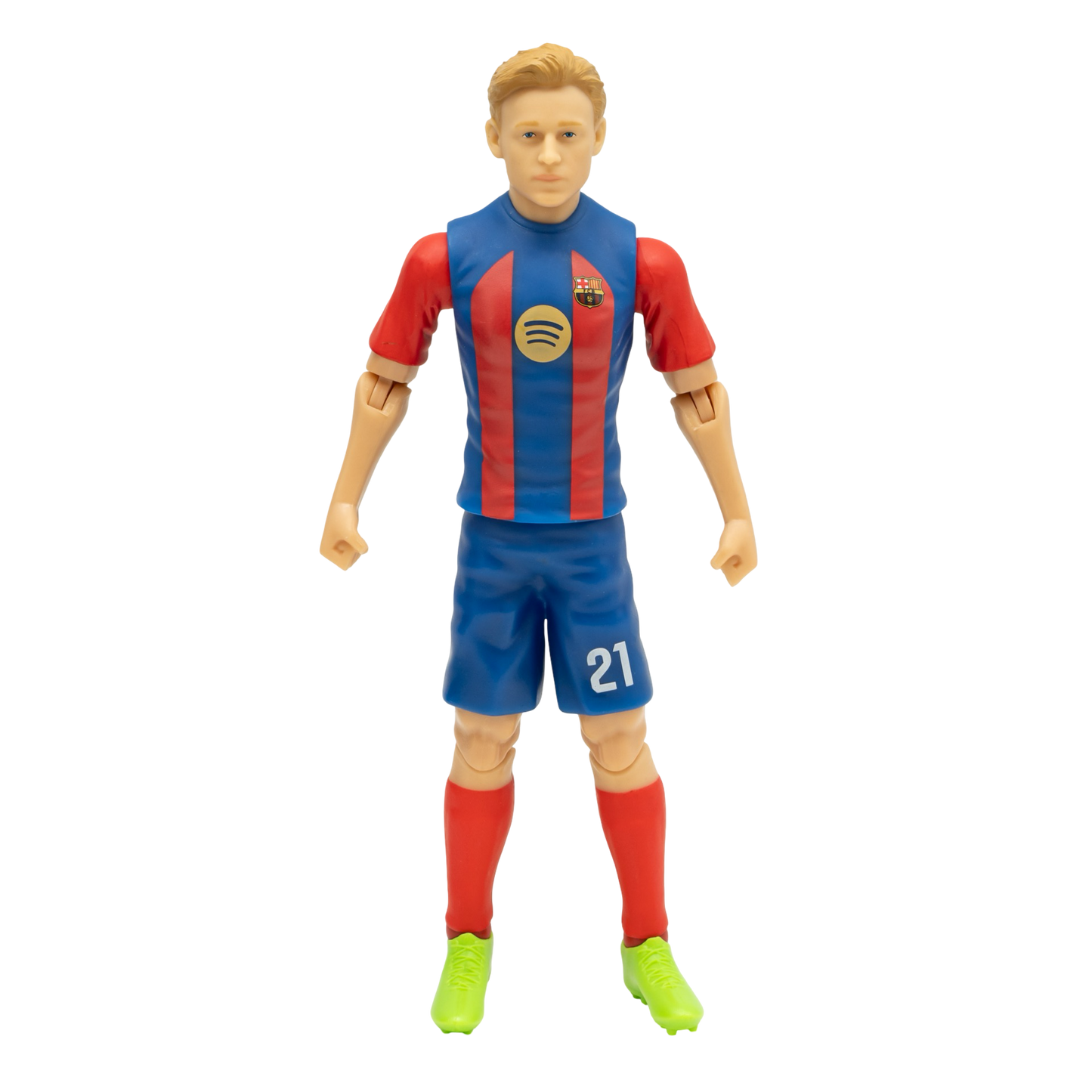 Banbo Toys SOCKERS FC Barcelona Frenkie de Jong 8" Collectible Soccer Action Figure