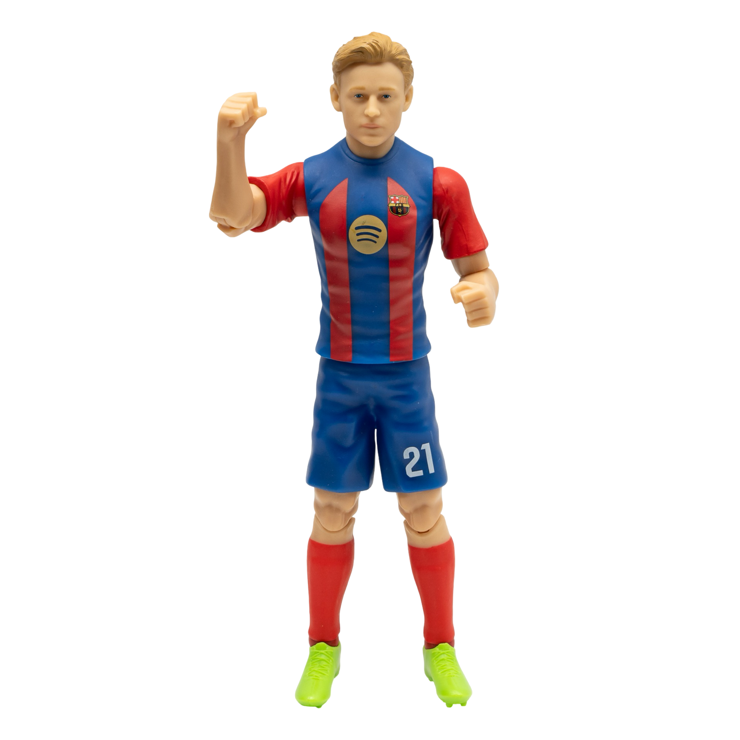 Banbo Toys SOCKERS FC Barcelona Frenkie de Jong 8" Collectible Soccer Action Figure