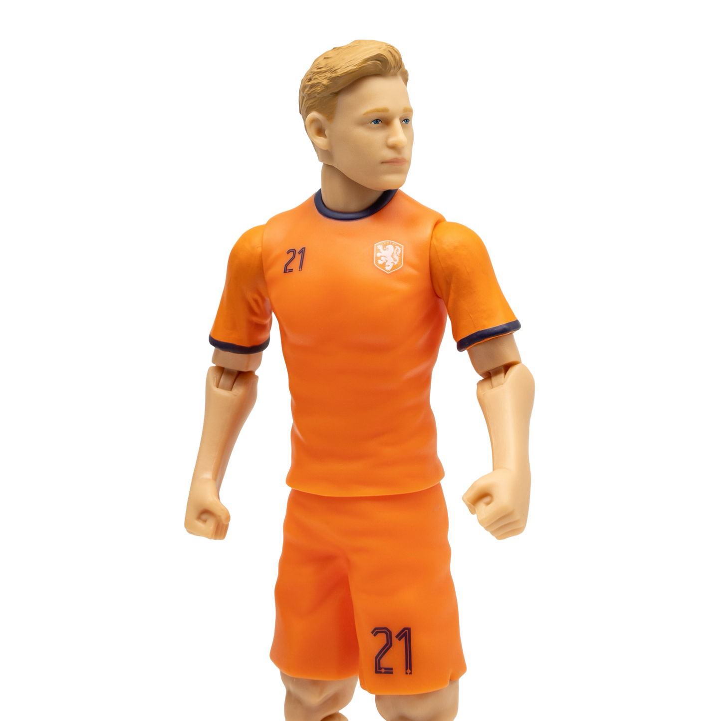 Banbo Toys SOCKERS Netherlands National Frenkie de Jong 8" Collectible Soccer Action Figure