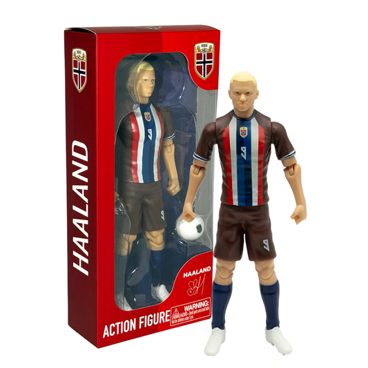 Banbo Toys SOCKERS Norway National Erling Haaland 8" Collectible Soccer Action Figure