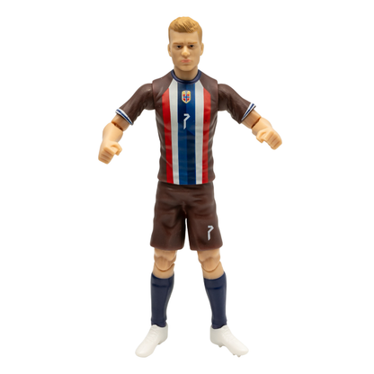 Banbo Toys SOCKERS Norway National Alexander Sørloth 8" Collectible Soccer Action Figure