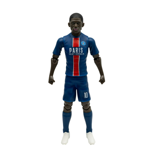 Banbo Toys SOCKERS Paris Saint-Germain Ousmane Dembélé 8" Collectible Soccer Action Figure