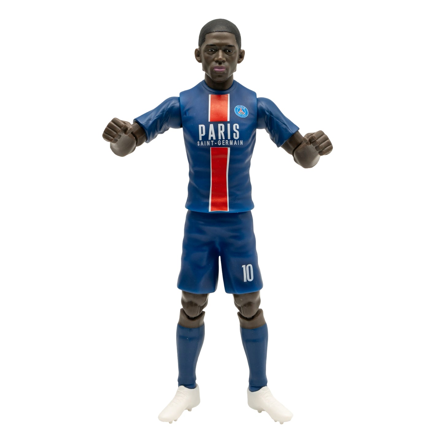 Banbo Toys SOCKERS Paris Saint-Germain Ousmane Dembélé 8" Collectible Soccer Action Figure