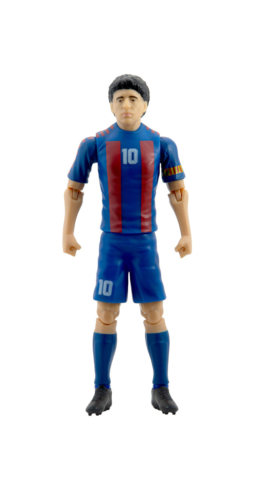 Banbo Toys SOCKERS FC Barcelona Diego Maradona 8" Collectible Soccer Action Figure