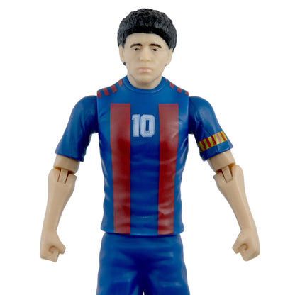 Banbo Toys SOCKERS Legends Diego Maradona FC Barcelona  8" Collectible Soccer Action Figure