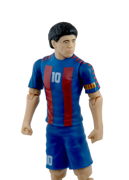 Banbo Toys SOCKERS FC Barcelona Diego Maradona 8" Collectible Soccer Action Figure