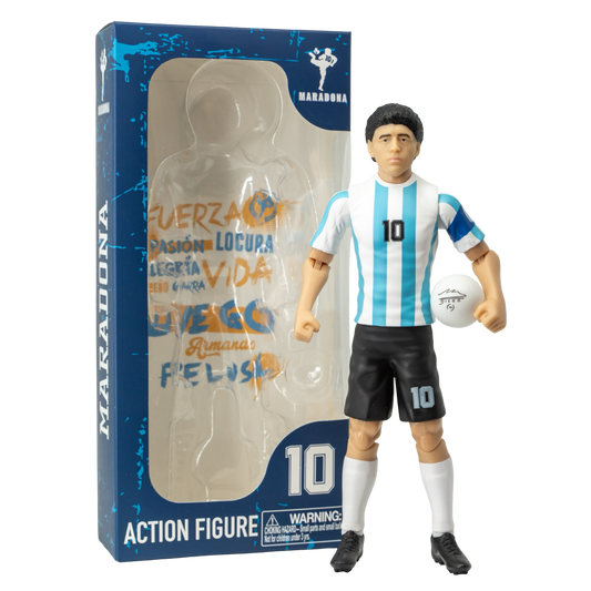 Banbo Toys SOCKERS Legends Diego Maradona Argentina 8" Collectible Soccer Action Figure