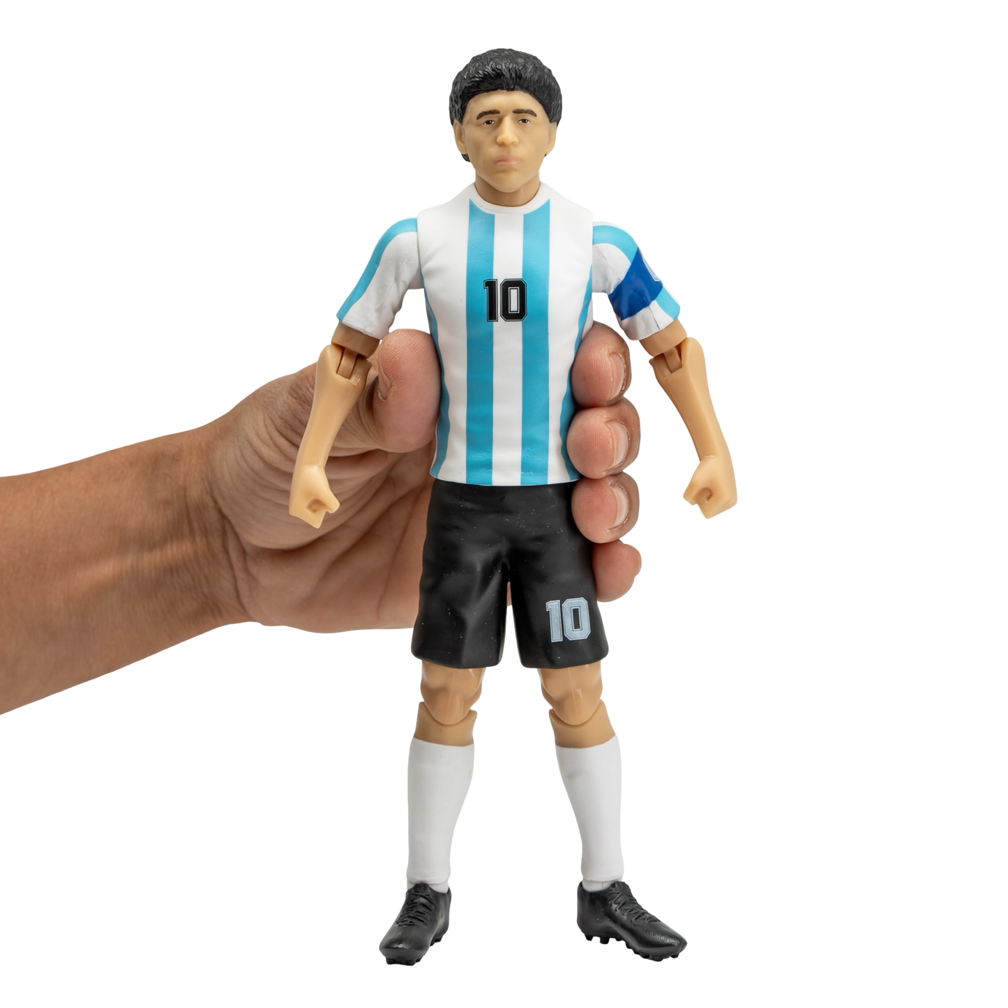 Banbo Toys SOCKERS Legends Diego Maradona Argentina 8" Collectible Soccer Action Figure