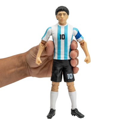 Banbo Toys SOCKERS Legends Diego Maradona Argentina 8" Collectible Soccer Action Figure