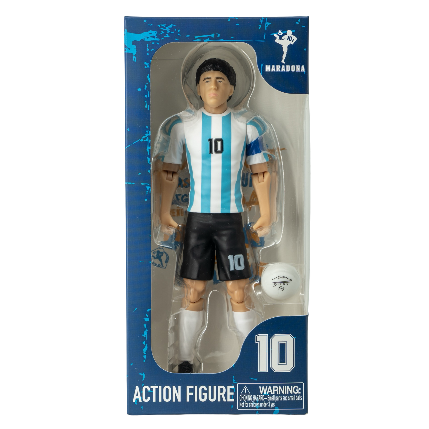 Banbo Toys SOCKERS Legends Diego Maradona Argentina 8" Collectible Soccer Action Figure
