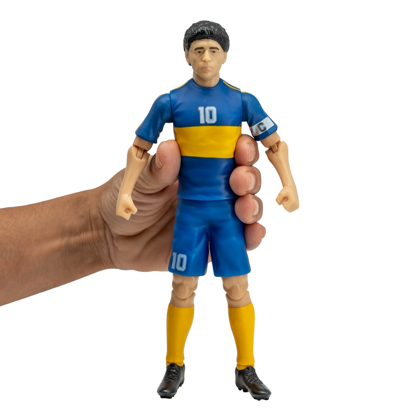 Banbo Toys SOCKERS Legends Diego Maradona Boca Juniors 8" Collectible Soccer Action Figure