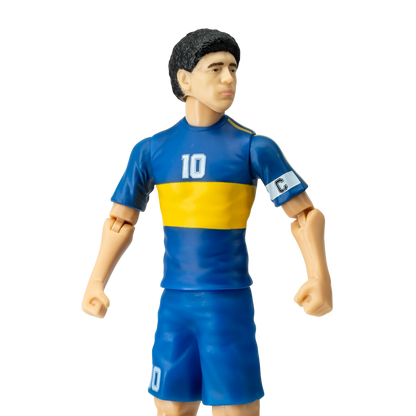Banbo Toys SOCKERS Legends Diego Maradona Boca Juniors 8" Collectible Soccer Action Figure