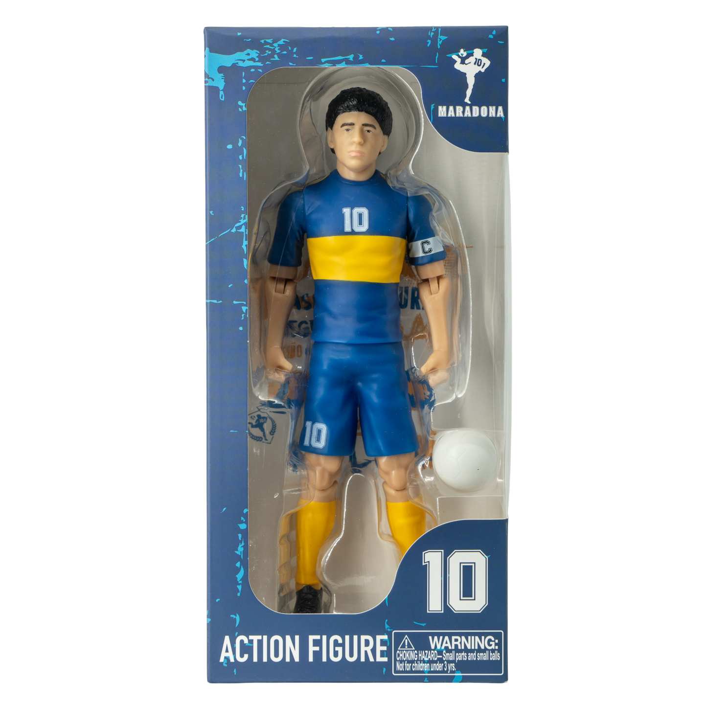 Banbo Toys SOCKERS Legends Diego Maradona Boca Juniors 8" Collectible Soccer Action Figure