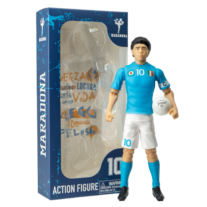 Banbo Toys SOCKERS Legends Diego Maradona Napoli 8" Collectible Soccer Action Figure