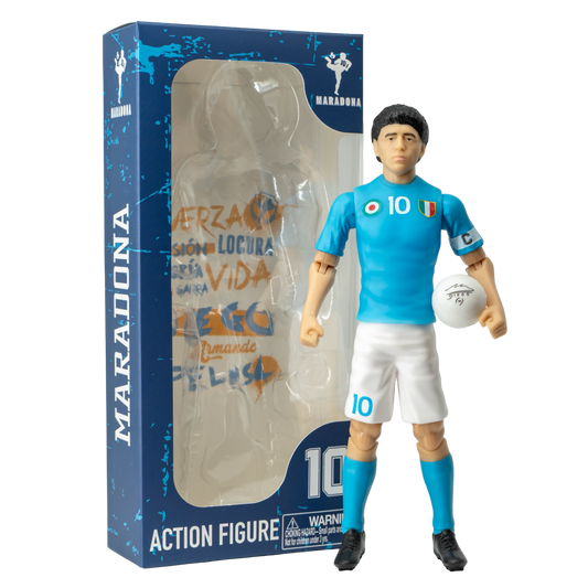 Banbo Toys SOCKERS Legends Diego Maradona Napoli 8" Collectible Soccer Action Figure