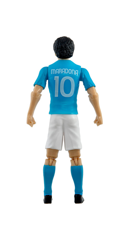Banbo Toys SOCKERS Napoli Diego Maradona 8" Collectible Soccer Action Figure