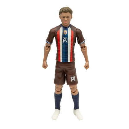 Banbo Toys SOCKERS Norway National Antonio Nusa 8" Collectible Soccer Action Figure