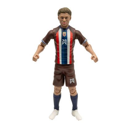 Banbo Toys SOCKERS Norway National Antonio Nusa 8" Collectible Soccer Action Figure